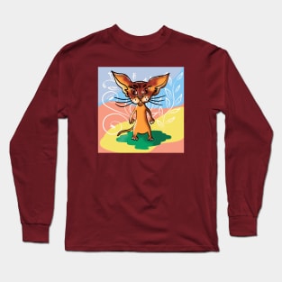 abyssinian cat Long Sleeve T-Shirt